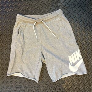 Nike Heather Gray Sports Casual Shorts Men’s Small